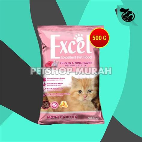 Jual Makanan Kucing Excel Cat Tuna Gr Food Dry Ikan Donat Exel