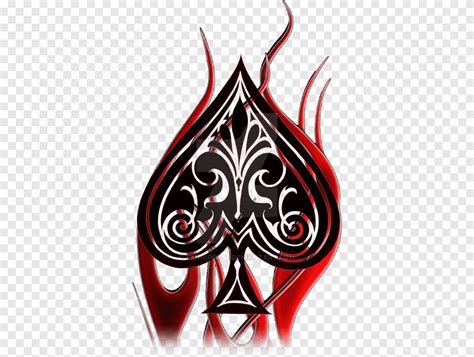 Игральные карты туз пик игра в карты, лопата, png | PNGEgg