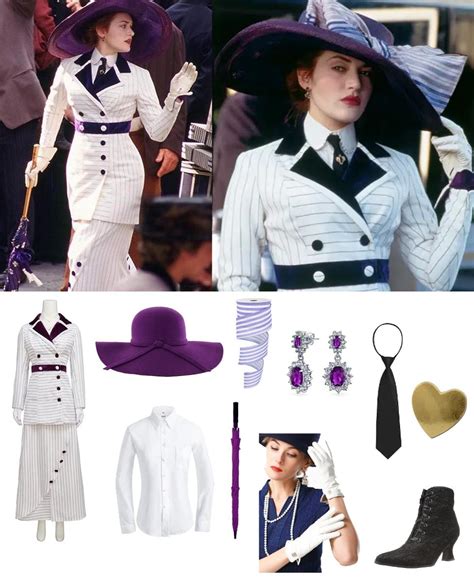 Rose Dawson From Titanic Costume Carbon Costume DIY, 53% OFF