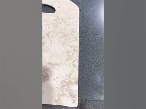 Разделочная доска из искусственного камня - YouTube