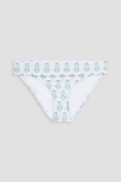 Heidi Klein Floral Print Mid Rise Bikini Briefs The Outnet