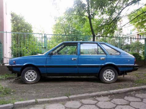 Old Parked Cars Warsaw 1987 FSO Polonez MR 87 1 5 SLE