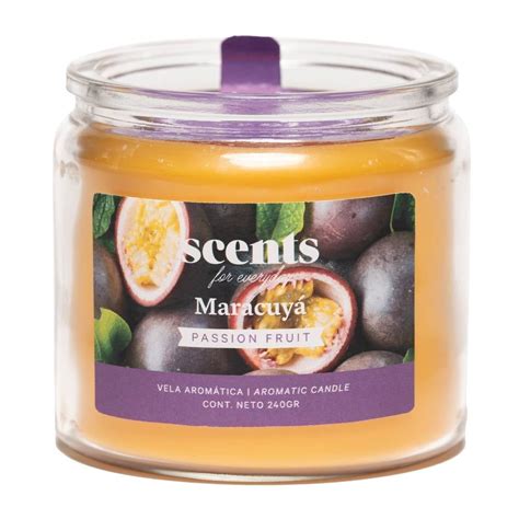 Vela Maracuyá Scents for everyday 240 gr Walmart