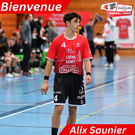 Alix Saunier Int Gre Leffectif De La Qhl Ch Nois Gen Ve Handball