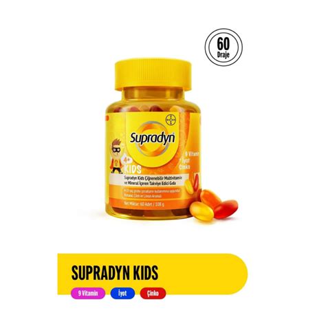 Supradyn Kids 60 Tablet | Markafarma