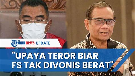 Mahfud Md Soal Video Curhatan Hakim Wahyu Upaya Teror Hakim Biar Ragu