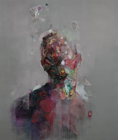 Ryan Hewett Untitled Oil And Spray On Canvas Cmx Cm Things Ink