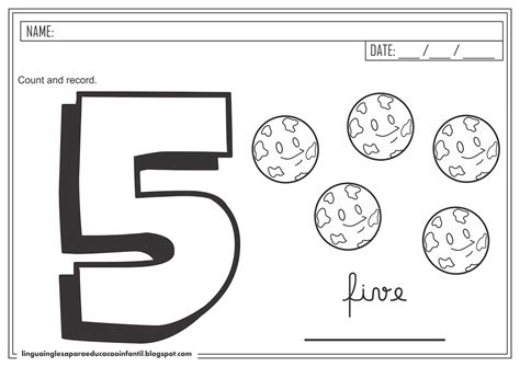 Atividade Numeros Em Ingles