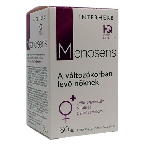 4355 Ft Interherb Menosens Kapszula 60db Herbaposta Webshop