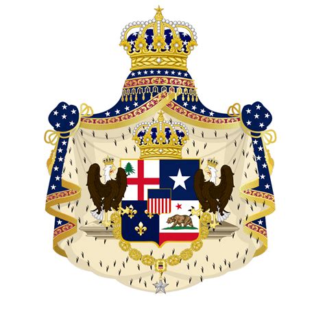 American Monarchy Coat Of Arms Update Added Supporters More Stars And