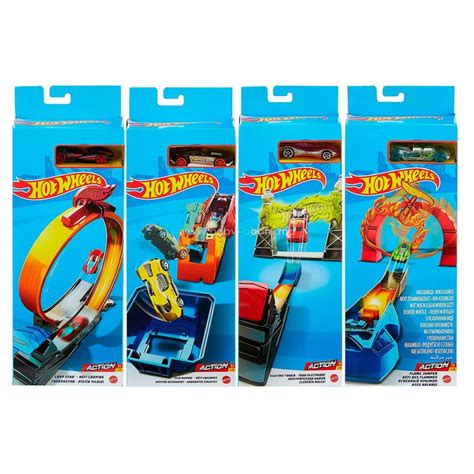 Mini Pista Carreras Con Coche De Hot Wheels