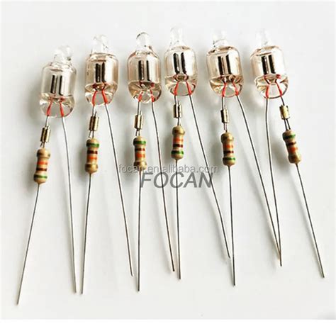 Focan Factory Neon Bulb Indicator Lamp Neon Light Welded With