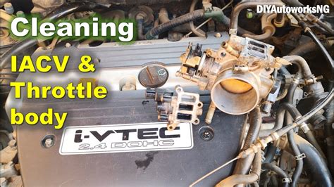 Honda Iac Valve Cleaning How To Clean Throttle Body On Honda