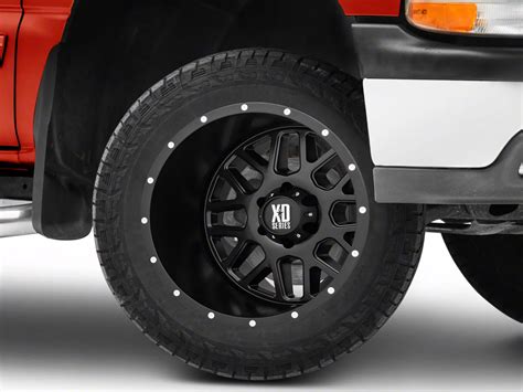 XD Silverado 1500 Grenade Satin Black 6 Lug Wheel 20x9 18mm Offset