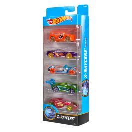 Комплект колички Hot Wheels X Raycers DJD26 5 модела Toyzz Shop