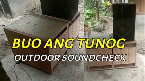 OUTDOOR SOUND CHECK D15 HALIMAW BOX 800 WATTS Super Bass Ang Tunog