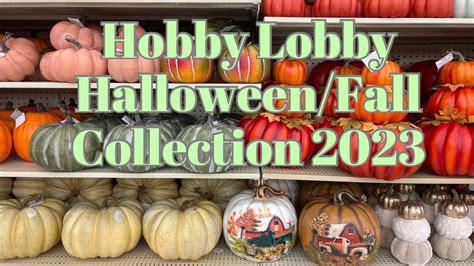 Hobby Lobby Fall Halloween Decor 2023 Shop With Me YouTube