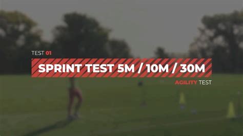 Testyou Timing Sprint Test Tutorial 5m 10m 30m Youtube