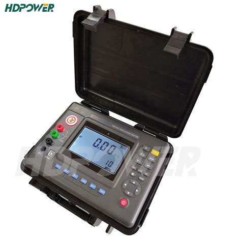 High Voltage 10kv Insulation Resistance Tester Portable Insulation