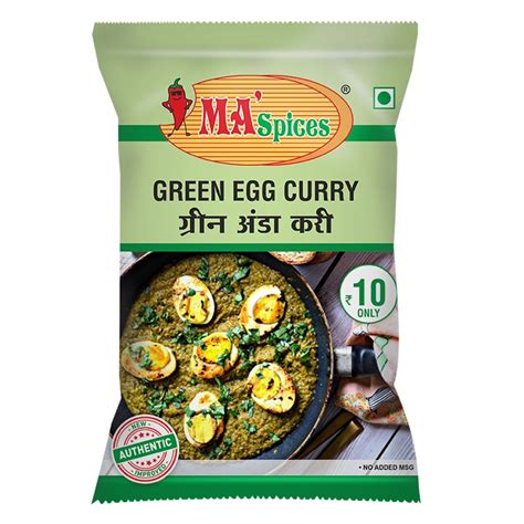 Green Egg Curry Masala Powder Packaging Size Required Gm At Rs