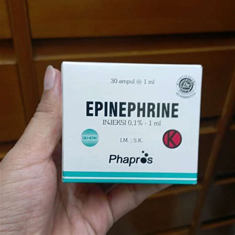 epinephrine lengkap harga terbaru maret  blibli