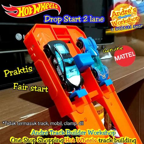 Jual Hotwheels Track Builder Drop Start Original Mattel Hot Wheels Race Komponen Gerbang Start
