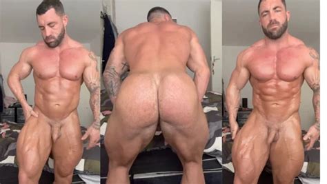 British Muscle God Flexes And Cums Thick Load Gay Jock Porn By Muscles
