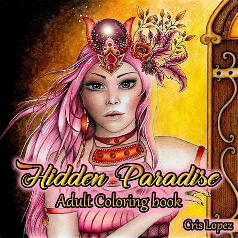 Hidden Paradise: Artist Edition - Adult Coloring Book: Amazon.co.uk