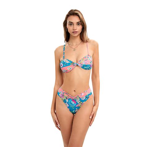 Women Swimwear Twist Cup Bikini Set High Waist Bathing Suit Swimwear And Bikini Price