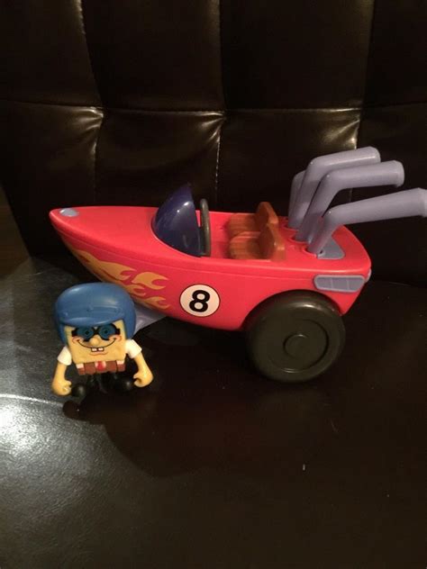 Sponge Bob Imaginext Bikini Bottom Car Speed Boat Spongebob