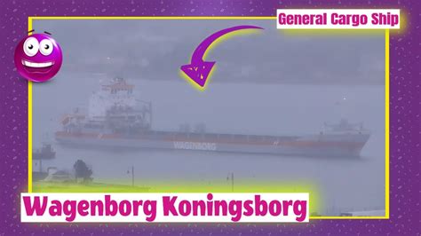 General Cargo Ship Wagenborg Koningsborg Arrives At Warrenpoint