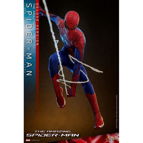Spider Man Deluxe Hot Toys MMS The Amazing Spider Man Figure