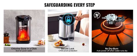 Vevor Instant Hot Water Dispenser L Oz Electric Countertop Water Dispenser Vevor Us