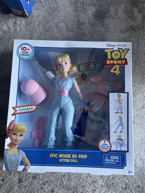 Mavin Disney Pixar Toy Story 4 Bo Peep Epic Moves Posable Doll New