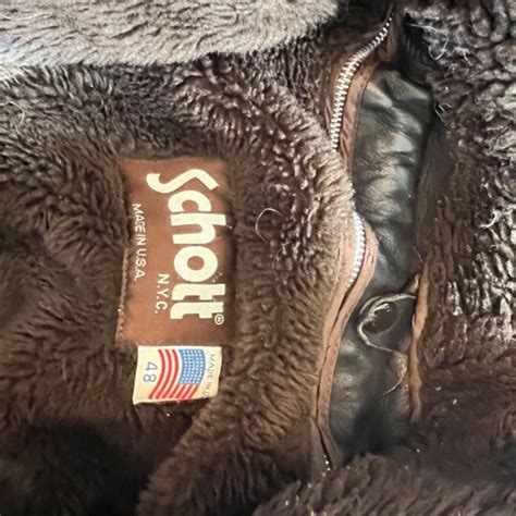 Schott Nyc Jackets Coats A Naked Cowhide Leather Flight Jacket Size Poshmark