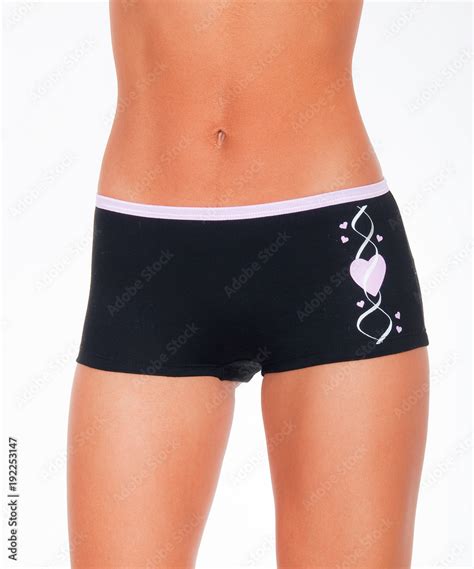 Sexy Woman In Panty Lingerie Close Up Body Detail Stock Photo Adobe Stock