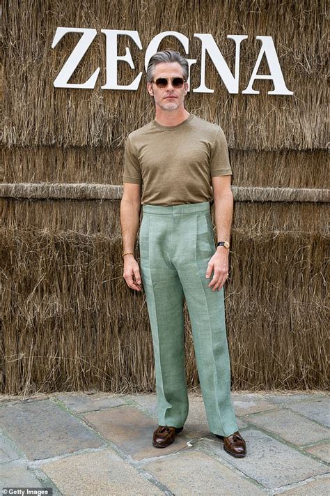 Chris Pine 42 Shows Off Ripped Physique As He Parties Shirtless On A Boat With Bikini Clad