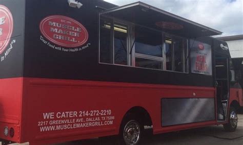 Muscle Maker Grill Catering Dallas Food Truck Connector