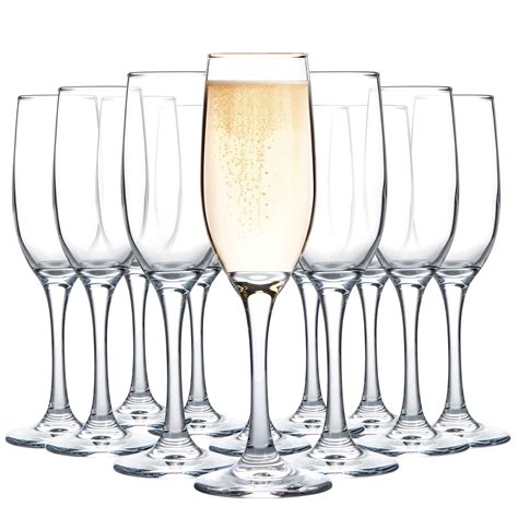 amazoncom umeied champagne glasses set   champagne flutes
