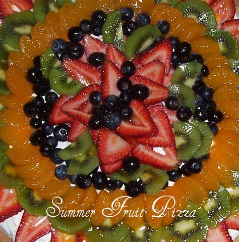 Concettas Cafe Summer Fruit Pizza