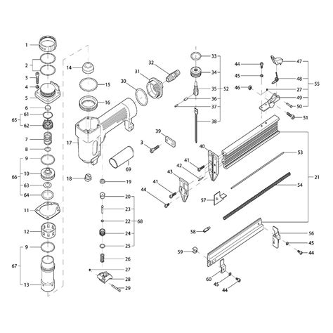 EXHAUST VALVE ASS Y MAKITA AF Z ลดราคา iToolmart