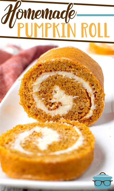 HOMEMADE PUMPKIN ROLL RECIPE - The Country Cook