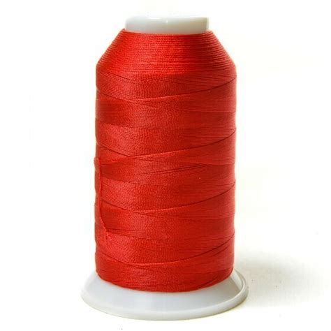 арт: 65К-268. Нитки швейные 1000м, красный. Китай