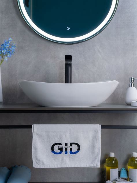 Раковина накладная Gid N9137 51177 40см ️ купить по цене 6800 ₽/шт. в ...