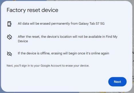 How To Factory Reset Samsung Tablet Without Password