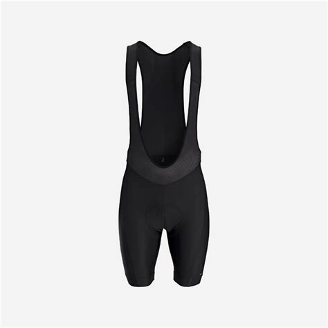 Mens Cycling Bib Shorts Rc100 Black