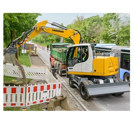 Liebherr A Kg Compact Litronic Wheeled Excavator At Best