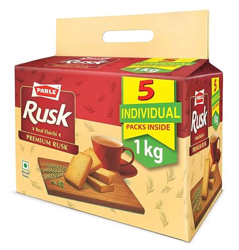 Parle Premium Rusk Real Elaichi 1 Kg Amazon In Grocery Gourmet