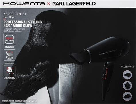 Фен для волос - Rowenta x Karl Lagerfeld K/PRO Stylist CV888LF0: купить ...