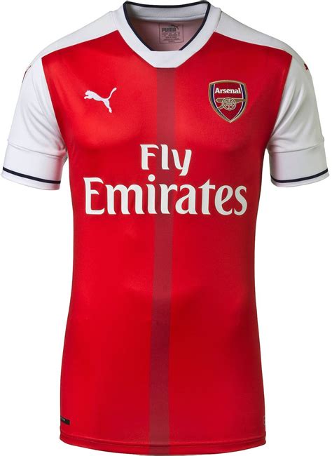 Arsenal 16 17 Home Kit Released Footy Headlines